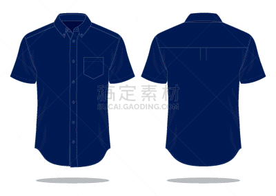 模板,矢量,制服,蓝色,衬衫,暗色,纺织品,棉,泰国,办公室