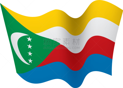 科摩罗,白色,职权,国内著名景点,非洲,矢量,非都市风光,标志,庆祝