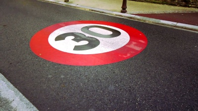 道路速度信号