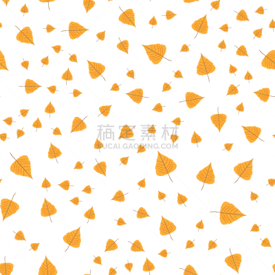 黄色,秋天,叶子,四方连续纹样,九月,白色,自然,十月,季节,离开