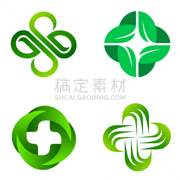 生物学,环境,有机食品,十字形,计算机图标,药房,矢量,绿色,抽象