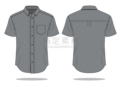 模板,矢量,灰色,制服,衬衫,暗色,纺织品,棉,泰国,办公室