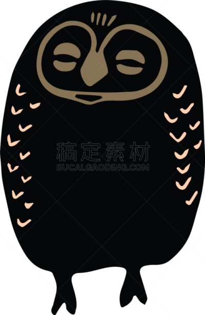 可爱的,猫头鹰,卡通,夜晚,符号,图标集,小猫头鹰,野生动物,剪影,飞