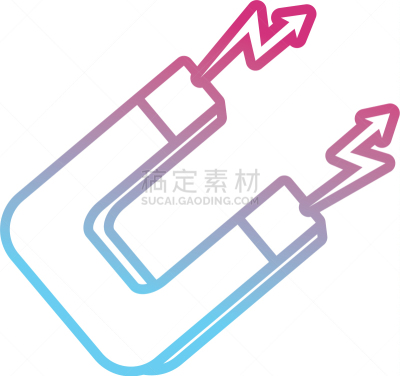 图像,磁铁,图标,形状,金属,概念,一见钟情,电磁的,技术,科学