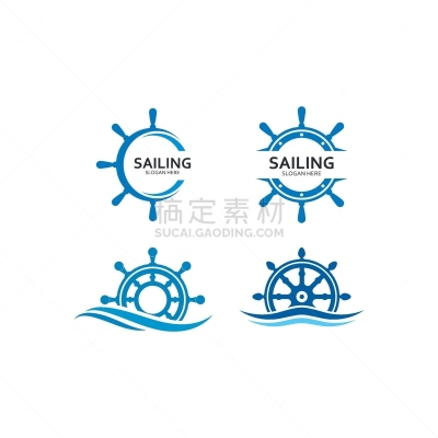 绘画插图,船,矢量,品牌名称,图标,模板,方向舵,驾车,航海