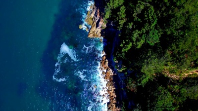 哈黑湾鸟瞰