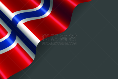 挪威,国内著名景点,白昼,红色,符号,背景分离,灰色,北欧神话,图像