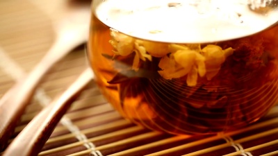 茶。