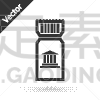 分离着色,白色,票,银色,图标,事件,请柬,休闲