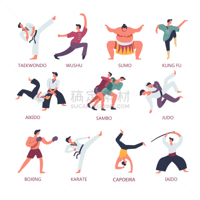 人,运动,古典乐,分离着色,衣服,柔道,亚洲,打斗