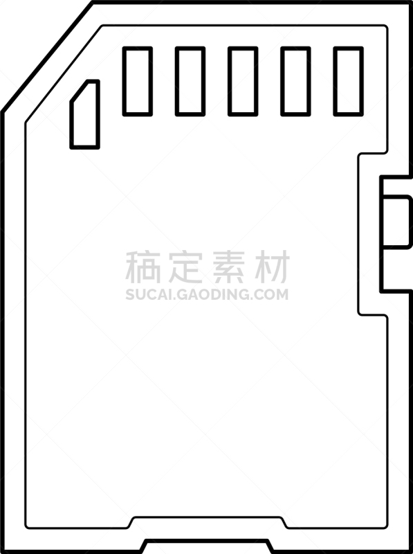 SIM卡,线图标,智能手机,分离着色,轮廓,闪卡,电脑芯片,直的,技术,移动式