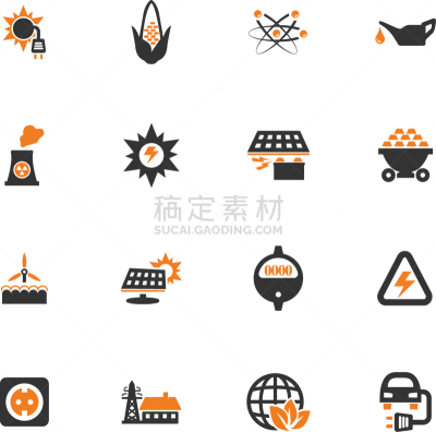 生物学,计算机图标,能源,乙醇,商务,柴油机,环境,技术,电池,布置