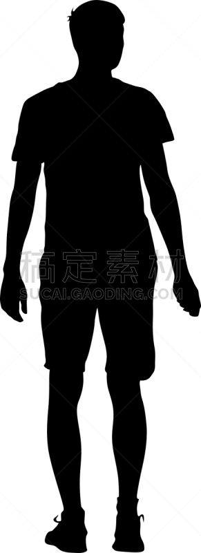 男人,黑色,白色背景,分离着色,白色,人,家庭,概念,图像,性格