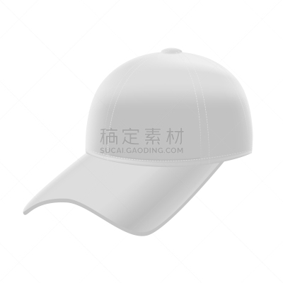 白色,模板,棒球帽,分离着色,衣服,制服,男人,图像,休闲装,写实