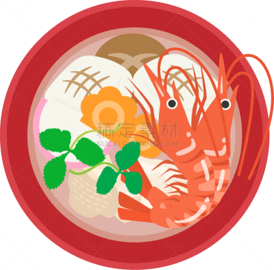 新年前夕,碗,蔬菜,鸭儿芹属,汤碗,日本食品,餐具,贝壳,胡萝卜
