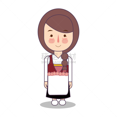 国内著名景点,传统,挪威,传统服饰巴纳德,衣服,请柬,婚礼,女人,数码图形,爱