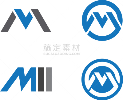 英文字母M,品牌名称,模板,字母,创造力,商务,高雅,几何形状,信函,图像