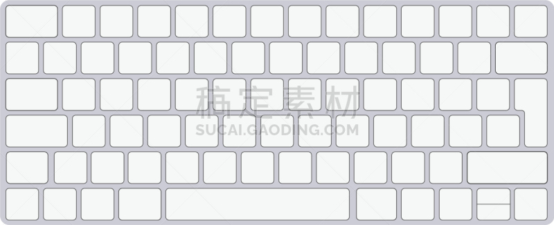 分离着色,现代,计算机键盘,铝,白色,商务,计算机,文字,沟通