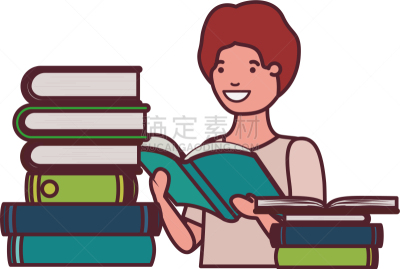 男孩,书,学生,手,世界读书日,书店,儿童,童年,草图,读书