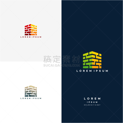 砖,职业,品牌名称,极简构图,模板,平坦的,背景分离,技术,豪宅,住宅内部