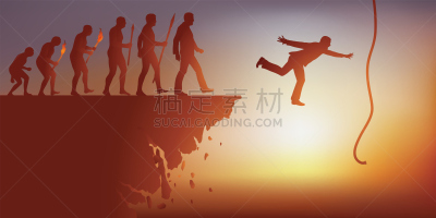 逃避现实,机遇,倒塌,绳子,进化,行星,最后,人,接力赛,动物