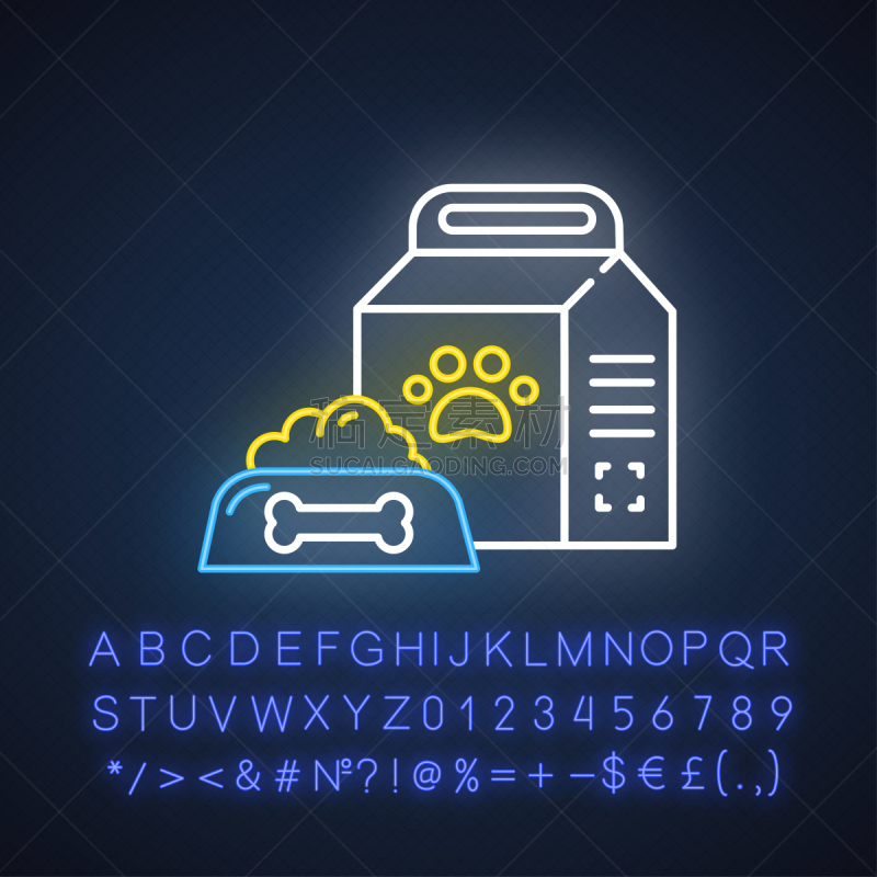 符号,电子商务,动物,狗,霓虹灯,计算机图标,标志,字母,发光