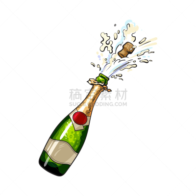 瓶子,软木塞,香槟地区,分离着色,白色,事件,含酒精饮料,黄金,庆祝