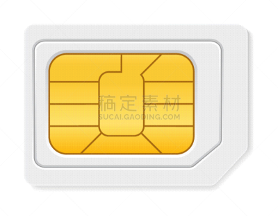 SIM卡,电脑芯片,数字化显示,分离着色,白色,计算机,金属,黄金,空白的,沟通