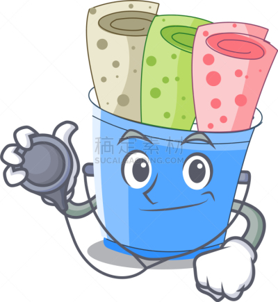 杯,冰淇淋,卡通,可爱的,专门技术,健康保健,清新,科学家,卷起