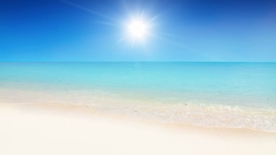 白沙热带海滩
