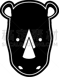 犀牛,分离着色,白色,自然,动物园,斑马,条纹,非洲,热带雨林,野生动物