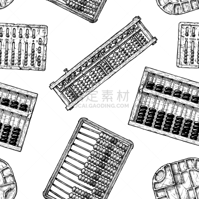 算盘,式样,数学,矢量,印加人文明,草图,教育,绘制