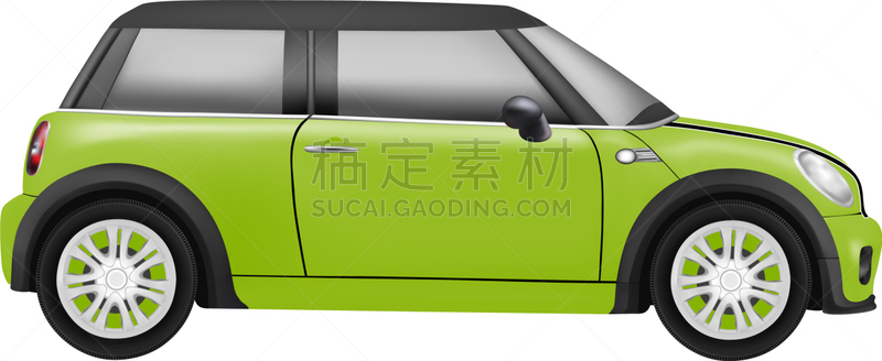 白色,汽车,小的,英文字母B,模型,分离着色,矢量,粉饼,运动,写实