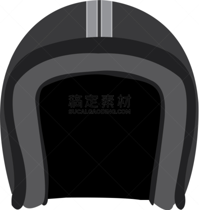 黑色,运动头盔,简单,白色,分离着色,传统,安全的,图像,嘻哈汽车,复古