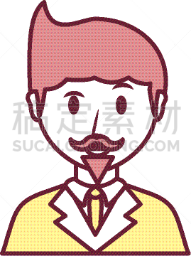 职权,陪审员,男人,矢量,判断