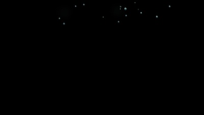 慢动作特写雨滴