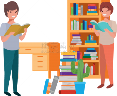 男孩,书,学生,手,世界读书日,书店,儿童,童年,草图,读书