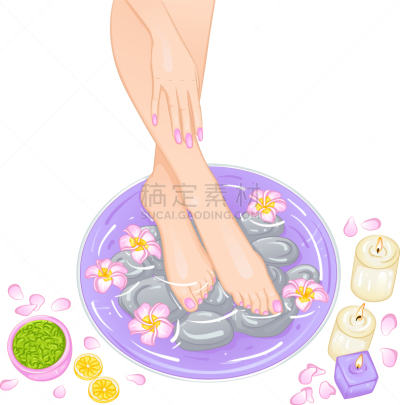 足浴,健康保健,自然美,芳香疗法,背景,水果,商品,分离着色,花,放松