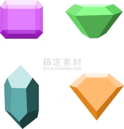 分离着色,宝石,钻石,四个物体,白色,闪亮的,侯爵夫人公寓大楼,华贵,布置,收集