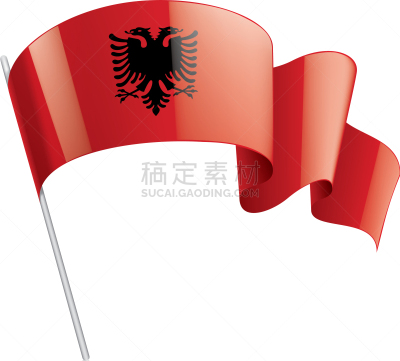 阿尔巴尼亚,白色,国内著名景点,绳子,风,人种,波浪,三维图形