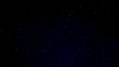 太空中闪闪发光的夜空