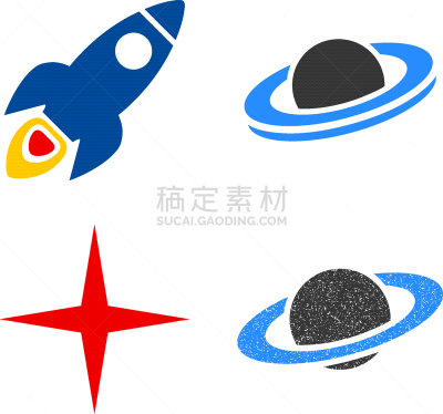 火箭,计算机图标,平坦的,太空船,导弹,喷气式飞机,幻想,太空,开端