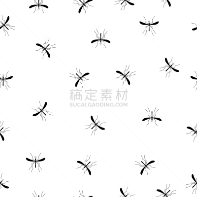 四方连续纹样,蚊子,专心,背景分离,纺织品,动物,病毒,寨卡病毒,背景,巴西