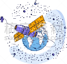 椭圆形,空间站,地球形,太空交通工具,分离着色,太空船,国际空间站,平流层,未知的事物,飞