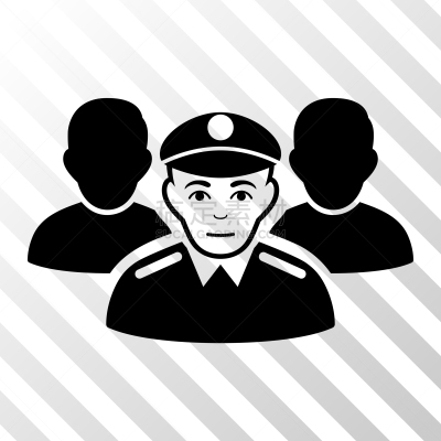 体育团队,计算机图标,人,安全的,旅,男人,军士,矢量,监视