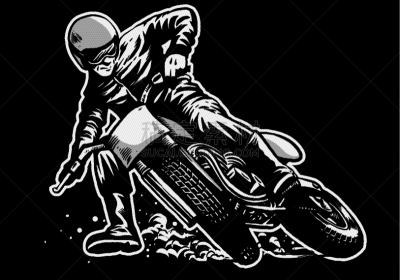 男人,摩托车,举起手,公寓,运动跑道,事件,电路板,绘制,骑车,改变