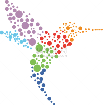 hummingbird logo design