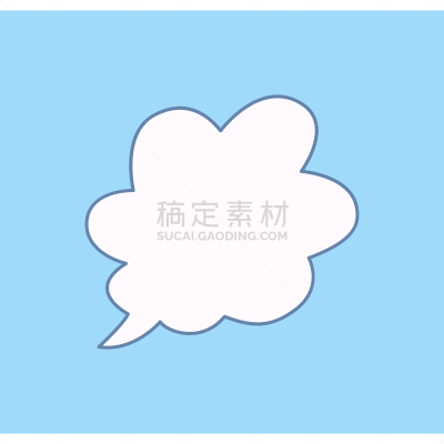 云,消息,模板,对话气泡框,沟通,空的,沟通,思考