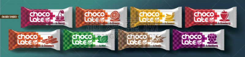 巧克力条,香料,水果,矢量,式样,巧克力,土耳其,牛奶,肉桂,食品
