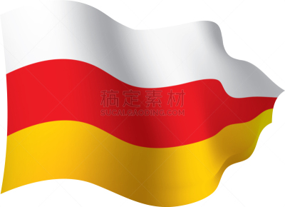 南奥塞梯,白色,欧洲,黄色,职权,国内著名景点,红色,矢量,高加索山脉